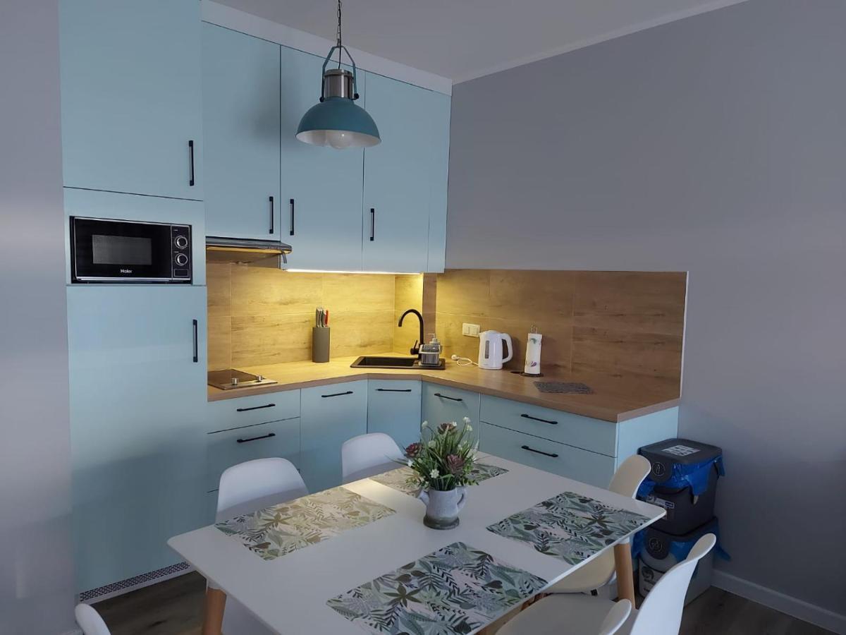 Apartamenty Z Tarasami "Mietowy Spokoj 15" "Romantyczna Szarosc 16" "Niebieska Elegancja 17" Maksymalnie Dla 6 Osob Pobierowo Esterno foto