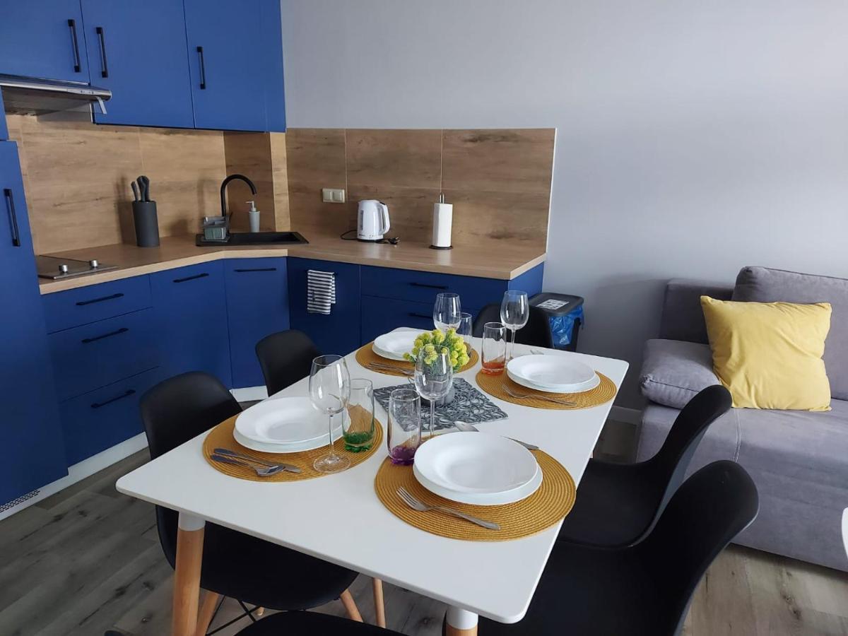 Apartamenty Z Tarasami "Mietowy Spokoj 15" "Romantyczna Szarosc 16" "Niebieska Elegancja 17" Maksymalnie Dla 6 Osob Pobierowo Esterno foto